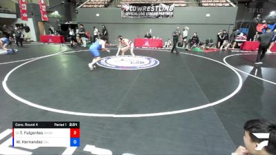 165 lbs Cons. Round 4 - Tomas Joachim Fulgentes, Royal High School Wrestling vs William Hernandez, California