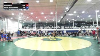 128 lbs Rr Rnd 2 - Victoria Lu, Scorpions - Girls vs Reese Montgomery, Central Pennies