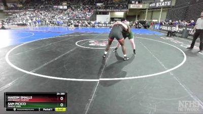 2A 285 lbs Cons. Round 1 - Hakeim Smalls, Archbishop Murphy vs Sam Picicci, Shadle Park