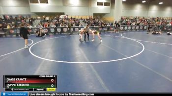 125 lbs Cons. Round 4 - Chase Krantz, IL vs Roman Stewart, MO