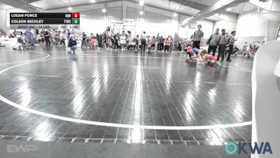70 lbs Final - Logan Ponce, Raw Wrestling Club vs Colson Beckley, Team Tulsa Wrestling Club