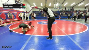 170 lbs Final - Jayden Church, Skiatook Girls High School vs Sonora Reece, Broken Arrow Girls