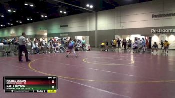 155 lbs Round 1 (16 Team) - Nicole Olson, Iowa Despicables vs Kalli Sutton, Nebraska Junk Yard Dogs