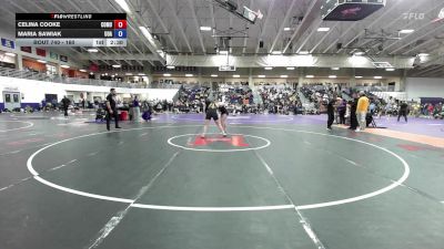 160 lbs Champ. Round 3 - Celina Cooke, Colorado Mesa University vs Maria Sawiak, University Of Alberta