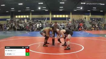 Match - Conrad Brady, Mingus Mountain Wrestling Club vs Matthew Torres, Team New Mexico