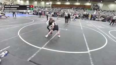 77 lbs Consolation - Mason Anderson, Nevada Elite vs Elijah Harmon, Greenwave Youth WC