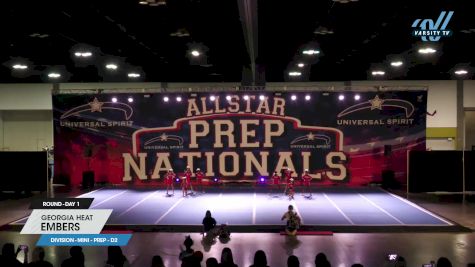 Georgia Heat - Embers [2023 L1.1 Mini - PREP - D2 Day 1] 2023 CHEERSPORT Atlanta Classic & US All Star Prep Nationals