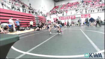 49 lbs Consi Of 16 #2 - Luke Emerson, Hennessey Takedown Club vs Ryker Reisman, Husky WC