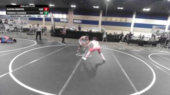 126 lbs Consi Of 16 #1 - Saxon Bristol, Flow Academy HI vs Yeshua Chavira, Paw