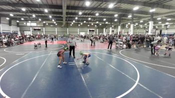 65 lbs Round Of 16 - Taige Myers, Dove Creek vs Roman Carter, Mat Demon WC