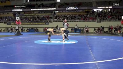 125 lbs Champ. Round 1 - Jaxson Rohman, Augustana (SD) vs Bryce Beatty, Millersville