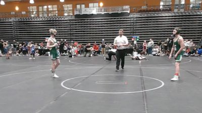 130 lbs Cons. Semi - Ryan Hatley, Trojan Wrestling vs Teagan Edwards, Trojan Wrestling
