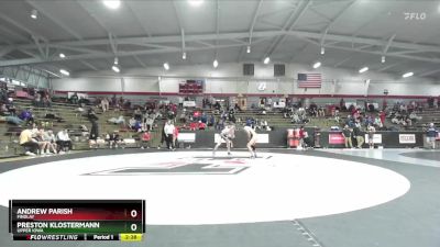 157 lbs Champ. Round 2 - Andrew Parish, Findlay vs Preston Klostermann, Upper Iowa