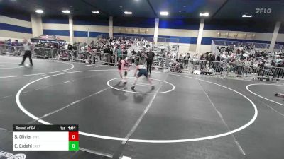 106 lbs Round Of 64 - Samuel Olivier, Riverside Rascals vs Eli Erdahl, East Helena WC