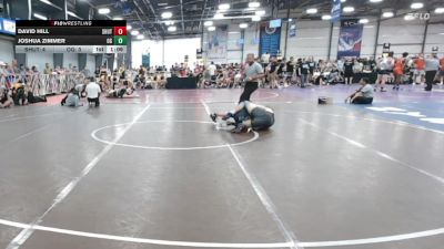 120 lbs Rr Rnd 3 - David Hill, Team Shutt Garnett Trained vs Joshua Zimmer, Ohio Gold