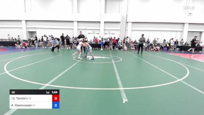 59 lbs 1/4 Final - Owen Tannery, Sc vs Adam Rasmussen, Ga