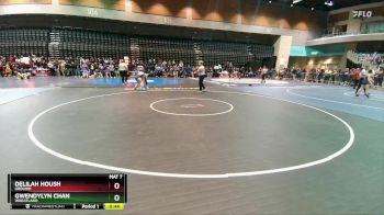 115 lbs Cons. Round 4 - Gwendylyn Chan, Wheatland vs Delilah Housh, Gregori