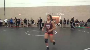 53 kg Quarterfinal - Katie Gomez, CA vs Elena Ivaldi, CA