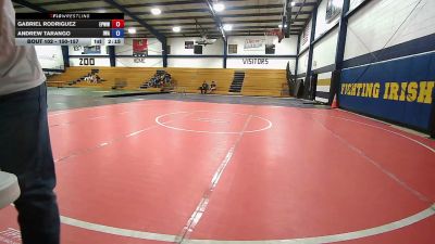 150-157 lbs Quarterfinal - Andrew Tarango, Invicta Wrestling Academy vs Gabriel Rodriguez, El Paso Wildcats WC