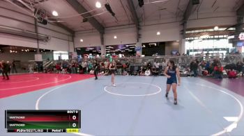 119 lbs Champ. Round 2 - Sarahi Guerrero, Silverback Wrestling Fort Worth vs Loreli Aleman, Dumas Wrestling