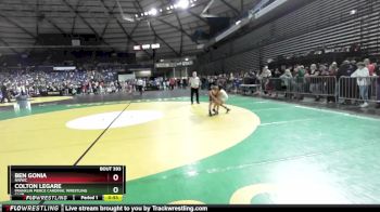 70 lbs Cons. Round 2 - Colton Legare, Franklin Pierce Cardinal Wrestling Club vs Ben Gonia, NWWC