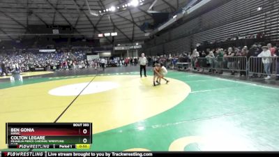 70 lbs Cons. Round 2 - Colton Legare, Franklin Pierce Cardinal Wrestling Club vs Ben Gonia, NWWC
