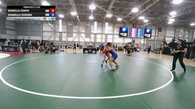 76 kg Cons. Rd Of 32 - Isabella Chapa, Omak Wrecking Crew vs Esabella Kukonu, Grapplers HI