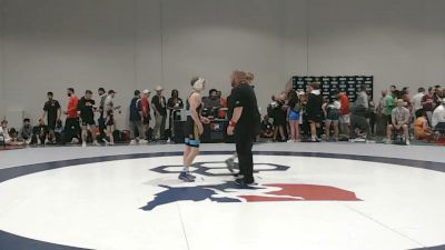 57 kg Champ. Rd Of 128 - Louis Gill, WVRTC vs Griffin Magee, Bison Wrestling Club