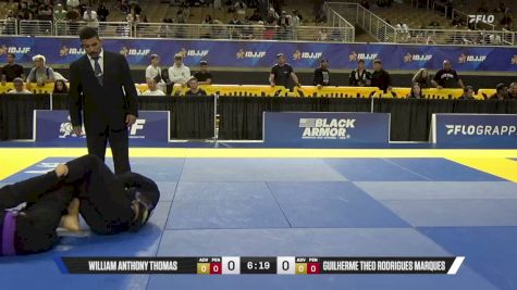 Guilherme Theo Rodrigues Marques vs William Anthony Thomas 2026 Pan Jiu Jitsu IBJJF Championship