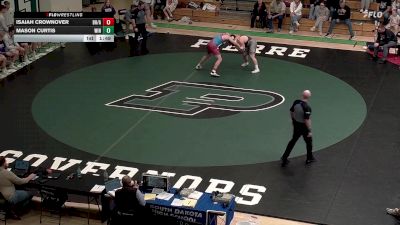 215 lbs Semis & 1st Wb (8 Team) - Mason Curtis, Winner vs Isaiah Crownover, Bon Homme/Avon