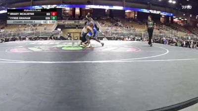 165 lbs Champ. Round 1 - Brady McAlister, North Bay Haven vs Tyree Graham, South Dade