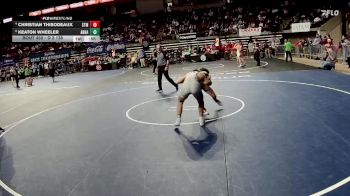 D 2 138 lbs Cons. Semi - Keaton Wheeler, Archbishop Hannan vs Christian Thibodeaux, St. Thomas More