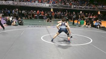 6A 138 lbs Champ. Round 1 - Tristyn Ulloa, San Antonio Johnson vs Braden Trang, Southlake Carroll