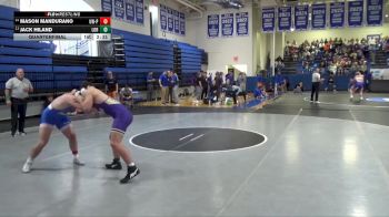 197 lbs Quarterfinal - Mason Mandurano, Wisconsin-Platteville vs Jack Hiland, Loras