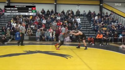 165 lbs Cons. Round 1 - Sam Collins, Mason City vs Trent Keller, Waterloo East