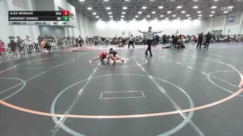110 lbs Rr Rnd 3 - Alex Morgan, Broad Axe Elem - EL vs Anthony Quiroz, Indiana Outlaws Red - EL