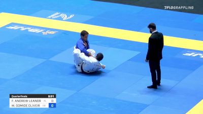 FELLIPE ANDREW LEANDRO SILVA vs MARCELO GOMIDE OLIVEIRA 2021 World Jiu-Jitsu IBJJF Championship