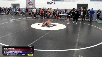 64 lbs Round 1 - Evelyn Field, Anchor Kings Wrestling Club vs Shylee Strausbaugh, Mid Valley Wrestling Club