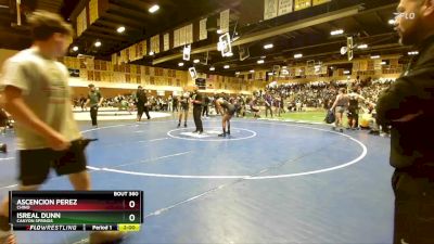 150 lbs Champ. Round 2 - Ascencion Perez, Chino vs Isreal Dunn, Canyon Springs