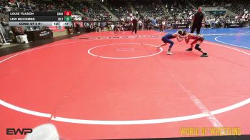 64 lbs Consi Of 8 #1 - Louie Tuason, Choose Hard Wrestling Academy vs Levi McCombs, Sebolt Wrestling Academy