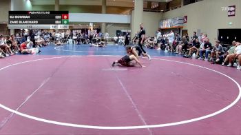 113 lbs Placement Matches (32 Team) - Zane Blanchard, BRAWL Black vs Eli Bowman, Guerilla WC