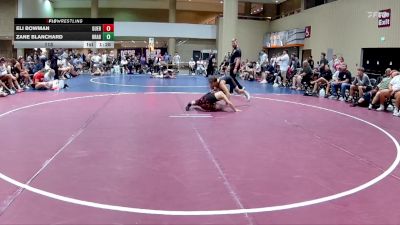 113 lbs Placement Matches (32 Team) - Zane Blanchard, BRAWL Black vs Eli Bowman, Guerilla WC