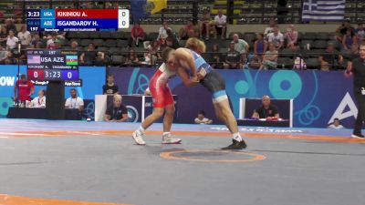 65 kg Repechage - Arseni Kikiniou, United States vs Huseyn Isgandarov, Azerbaijan
