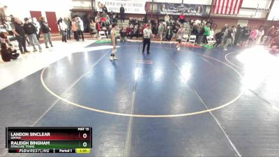 135 lbs Champ. Round 2 - Raleigh Bingham, Syracuse Titans vs Landon Sinclear, Uintah