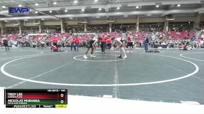 140 lbs Cons. Round 4 - Troy Lee, Garden Plain vs Nickolas Mubanga, Excelsior Springs