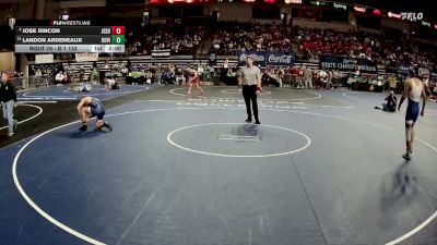 D 1 132 lbs Champ. Round 1 - Landon Ardeneaux, Covington vs Jose Rincon, Jesuit