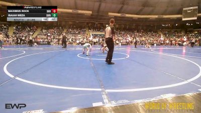 49 lbs Consi Of 16 #2 - Maximus Rock, Saint Louis Warriors vs Isaiah Meza, Savage House Wrestling Club