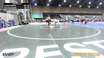 160 lbs Round Of 32 - Cannon Kemper, Burns Oregon vs Jose Villagomez, Buckaroo Wrestling Club
