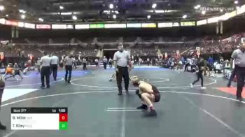 113 lbs Consolation - Tyler Riley, Vacaville WC vs Ben Miller, Silver State Wrestling Academy