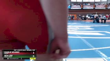 120 lbs Champ. Round 2 - Seth Lish, Marsh Valley vs Charlie Nevarez, Weiser